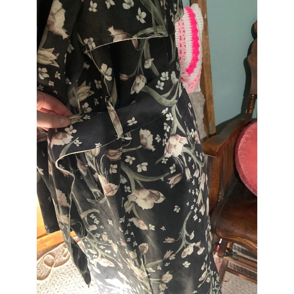 Anthropologie Solitaire Floral trench jacket - Picture 14 of 14